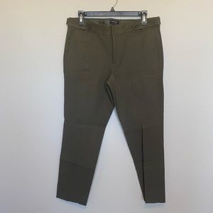 NWT Banana Republic Green Sloan Pants Size 10